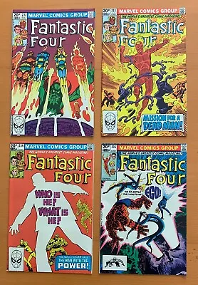 Buy Fantastic Four #232, 233, 234 & 235 (Marvel 1981) 4 X VF+/- Bronze Age Comics • 20.21£