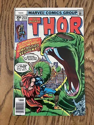 Buy Mighty Thor #273 (Marvel 1978) 1st Appearance Roger “Red” Norvell! Bronze Age • 2.99£