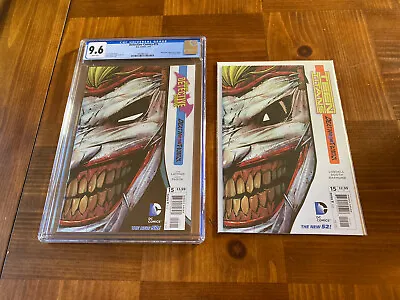 Buy Detective Comics 15 CGC 9.6 White Pages (Classic Joker Cover) + Extra • 47.97£