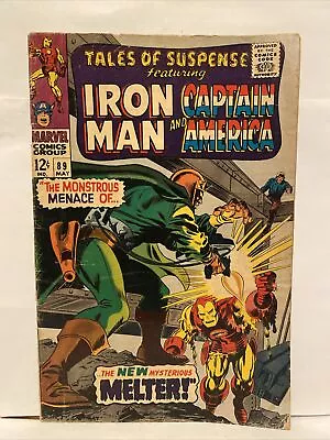 Buy Tales Of Suspense #89 Red Skull Iron Man Captain America! Marvel 1967 • 16£