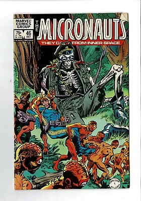 Buy Marvel Comic THE MICRONAUTS Vol 1 No 46 October 75c USA • 4.99£