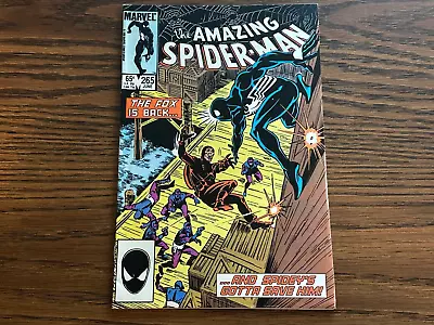Buy The Amazing Spider-Man #265 - 1st Appearance Of Silver Sable Marvel Comics 1985 • 35.57£