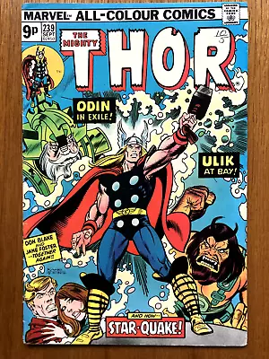 Buy MARVEL COMICS - THE MIGHTY THOR #239 - Bronze Age 1975 Conway & Buscema • 3.85£