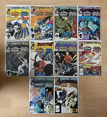 Buy Strange Tales 1 & 5-13 1987 - LOT OF 10, Minor Rusty Staples -BAGGED AND BOARDED • 18.95£