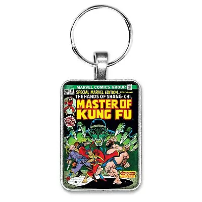 Buy Special Marvel Edition Shang-Chi Master Of Kung Fu #15 Cover Key Ring / Necklace • 10.32£