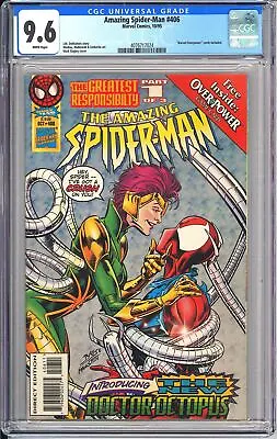 Buy Amazing Spider-Man 406 CGC 9.6 1995 4076717024 1st New Lady Dr Octopus • 78.83£