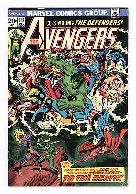 Buy Avengers #118 VG 4.0 1973 • 15£