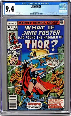 Buy What If #10 CGC 9.4 1978 4013894018 Jane Foster As Thor • 143.91£