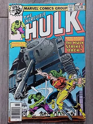 Buy Bronze Age Marvel Comics: The Incredible Hulk #228 & #229 (1978) • 10.55£