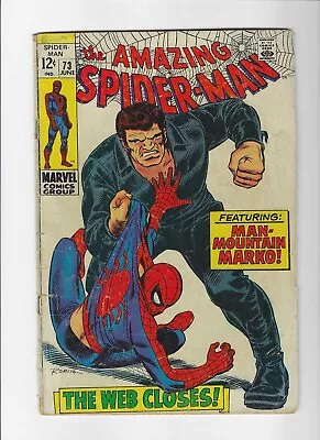 Buy Amazing Spider-Man #73 1st Appearance Of Silvermane 1963 Series Marvel • 57.97£