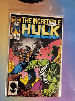 Buy Incredible Hulk #332 Vol. 1 High Grade Marvel Comic Book Cm24-131 • 9.48£