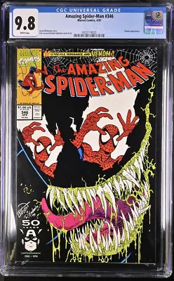 Buy Amazing Spider-Man 346  CGC 9.8 NM/M White Pages • 165.57£
