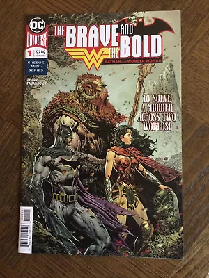 Buy The Brave And The Bold #1 (2018 DC) Batman & Wonder Woman. Liam Sharp Celtic Gem • 3.50£