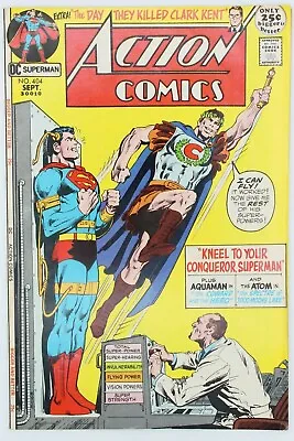Buy Action Comics #404 Sept '71 Superman Neal Adams/Dick Giordano  • 25.39£