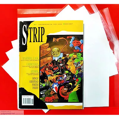 Buy Strip # 7 Marshal Law British Marvel Comic Bag And Board 15 5 90 1990 (Lot 3700 • 8.99£