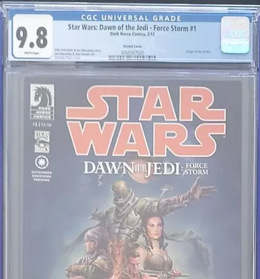 Buy Star Wars Dawn Of The Jedi Force Storm #1 CGC 9.8 1:10 Variant *Only 28 Census* • 798.72£