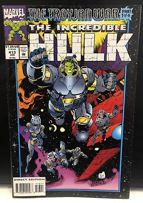 Buy Incredible Hulk #413 Comic , Marvel Comics • 2.10£
