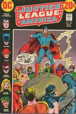 Buy Justice League Of America #102 VG 1972 Stock Image Low Grade • 7.92£