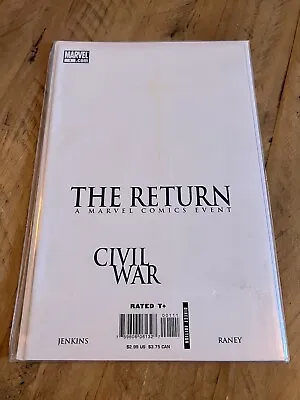 Buy Civil War The Return Issue 1, Captain Marvel, Sentry, Iron Man, 2007, NM,  • 3.50£