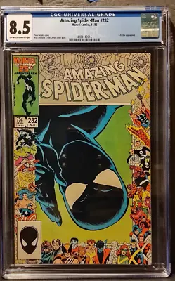 Buy Amazing Spider-Man 282  CGC  8.5  VF+   OW To W Pages • 51.38£