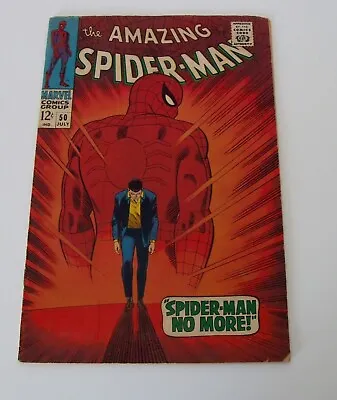 Buy Amazing Spider-Man 50 COLOUR RETOUCHING Marvel Comics • 150£