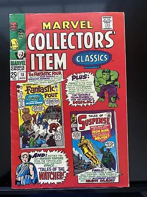 Buy Marvel Collectors Item Classics 10   Reprints Of FF 15 And Tales Of Suspense 47 • 20.11£