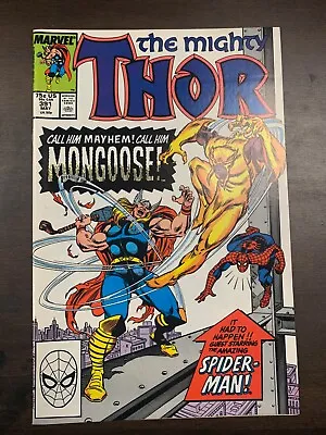 Buy The MIGHTY THOR  #391  (MARVEL COMICS) 1988   NM • 4.74£