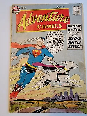 Buy Adventure Comics 259 F 1959 Krypto,  Superboy, Green Arrow Vintage Silver Age • 24.32£