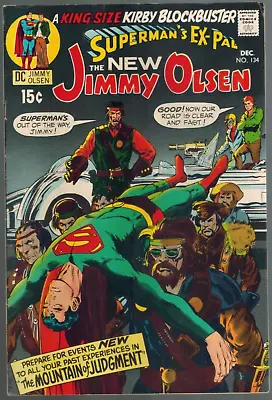 Buy Superman's Pal Jimmy Olsen 134  1st Darkseid  1970 By Jack Kirby Fine Classic! • 215.15£