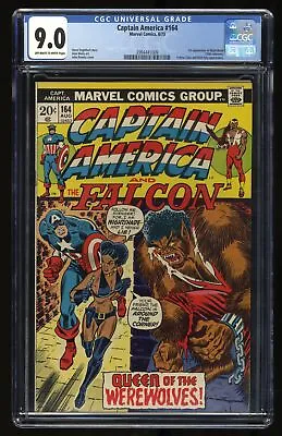 Buy Captain America #164 CGC VF/NM 9.0 1st Appearance Nightshade! Romita Cover Art! • 101.90£