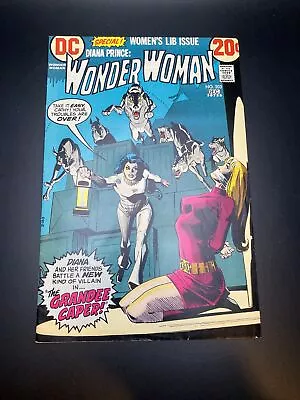 Buy Vintage Comic DC Wonder Woman No. 203 1972 Women's Lib Issue VF- 7.5 BONDAGE • 28.14£