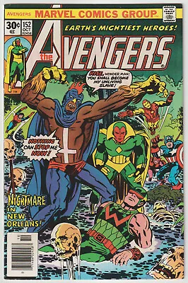 Buy Avengers #152 (Oct 1976, Marvel), VFN-NM Condition (9.0), 1st App. Black Talon • 11.92£