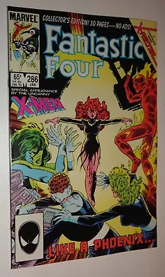 Buy Fantastic Four #286 John Byrne 9.4/9.6 White High Grade  1985 2nd X-factor She H • 23.51£