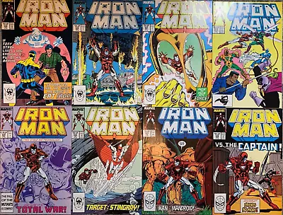 Buy Iron Man 220 222 223 224 225 226 227 228 (1988) 8 Issue Lot Armor Wars Part 1 • 36.30£