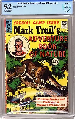 Buy Mark Trail's Adventure Book Of Nature #1 CBCS 9.2 1958 21-155D344-011 • 163.90£