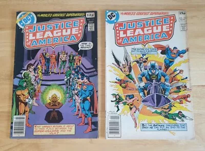Buy 2x Vintage DC Justice League Of America Comics No. 168, No. 170 • 6.49£