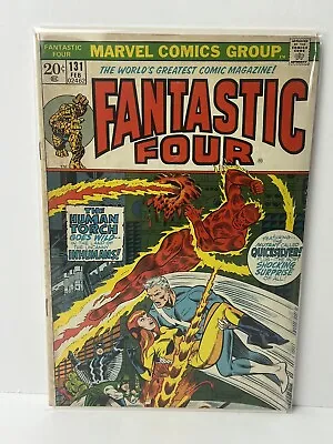 Buy Fantastic Four #131 Marvel Comics 1973 Bronze Age, Boarded • 11.80£