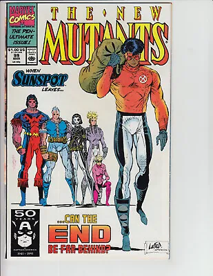 Buy New Mutants #99 VF (1991 Marvel) 1st App Shatterstar, 1st App Feral • 5.58£