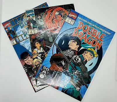 Buy Vintage LOT Of 3 Double Dragon #1, 2, 5 (Marvel Comic, 1991) 1st Ed 1st Print!🔥 • 24.01£