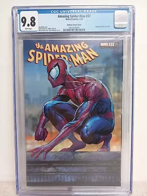Buy Rare Amazing Spider-man #37 Kirkham Variant Cgc 9.8 🔥🔥 2024  • 40£