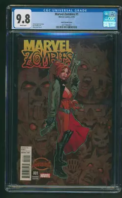 Buy Marvel Zombies #1 1:25 Land Variant Elsa Bloodstone CGC 9.8 • 88.52£