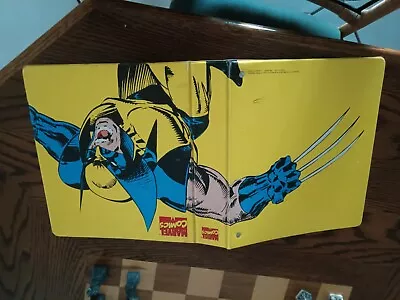Buy RARE Vintage 1994 Marvel Comics WOVERINE 3 Ring Binder Includes Plastic Pages • 47.44£