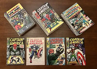 Buy Captain America Collection 101 102 103 107 109 114 115 117 119-168-209 323 354  • 803.18£