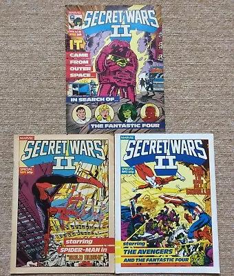 Buy Secret Wars II Special #1 & #2. With Secret Wars II #55. Marvel UK, (1986) • 9.99£