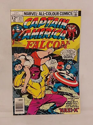 Buy Captain America #211 Marvel Comics 1977 Bronze Age Jack Kirby • 11.99£