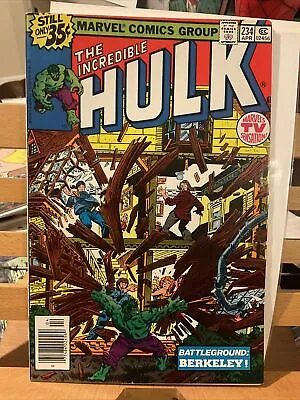 Buy Incredible Hulk #234 1st App Of Quasar Newsstand Marvel 1979 • 47.96£
