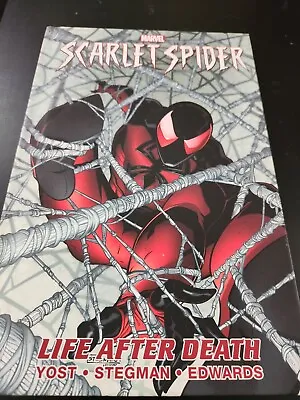 Buy Scarlet Spider Vol. 1 Life After Death (2012 Marvel Hardcover Yost Stegman) • 55.77£