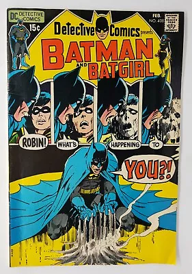 Buy Detective Comics #408 FN/VF Neal Adams Cover 1971 • 35£