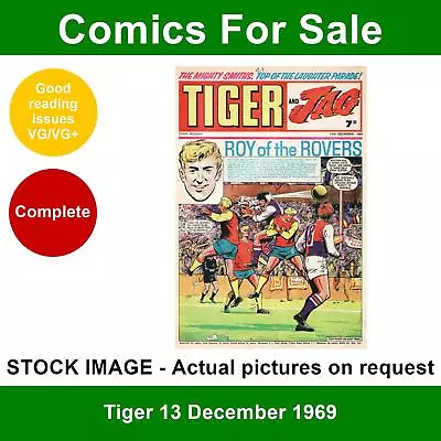 Buy Tiger 13 December 1969 Comic - VG/VG+ • 2.99£