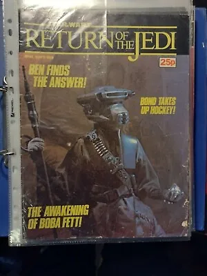 Buy Return Of The Jedi  46  May 2 1984 Star Wars Weekly UK Marvel Comic Book  • 3£